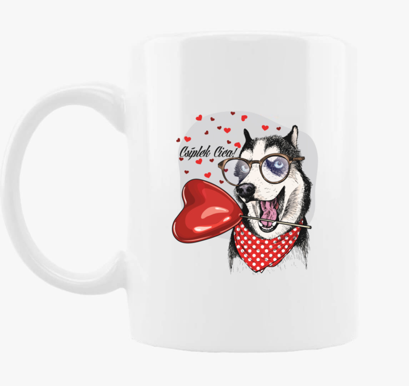 Huskys Valentin napi skodelica