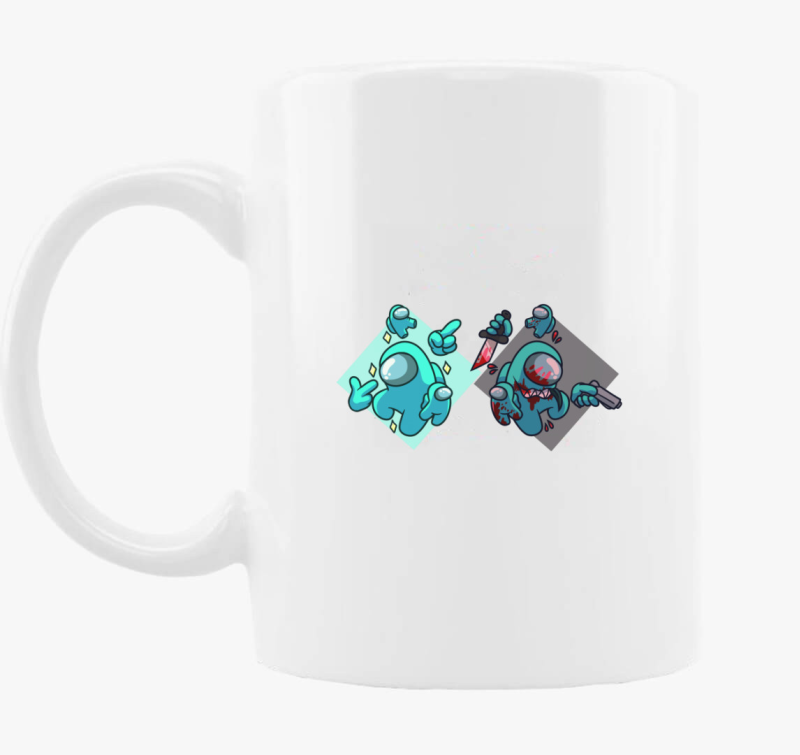 Among Us impostor 2 skodelica