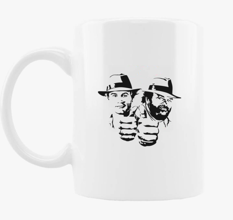 Bud Spencer in Terence Hill skodelica