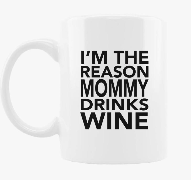Anyu miattam iszik bort - skodelica