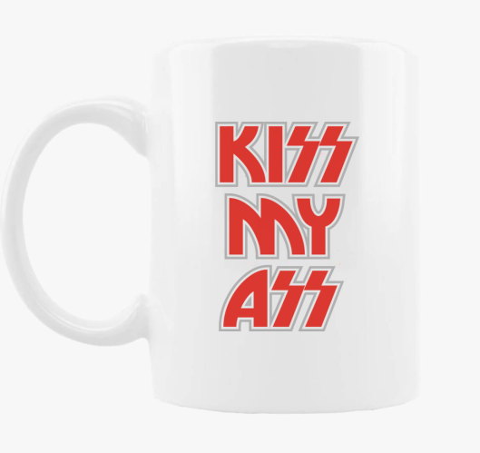 KISS My Ass skodelica