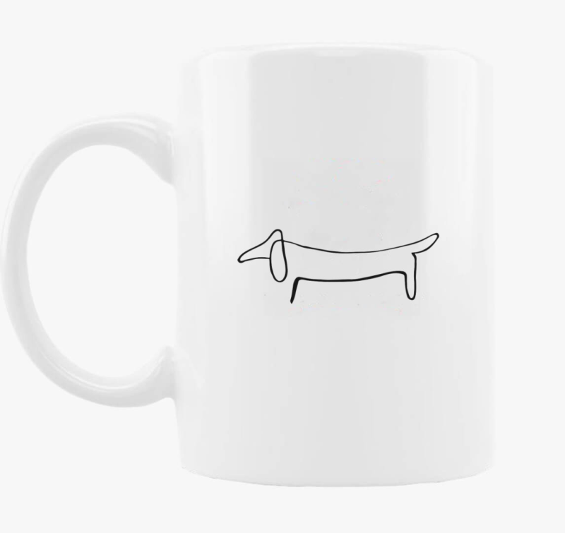 egyvonalas rajz skodelica