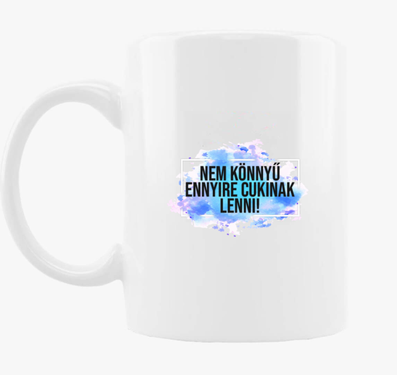 Ne cukinak lenni skodelica