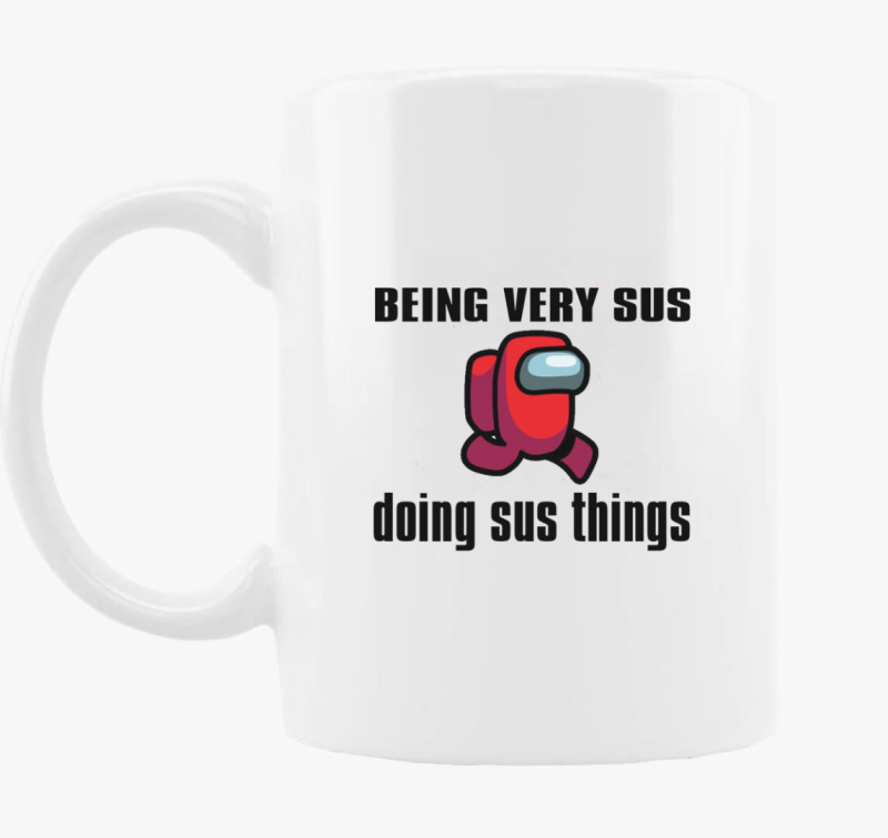 Among us - very sus skodelica