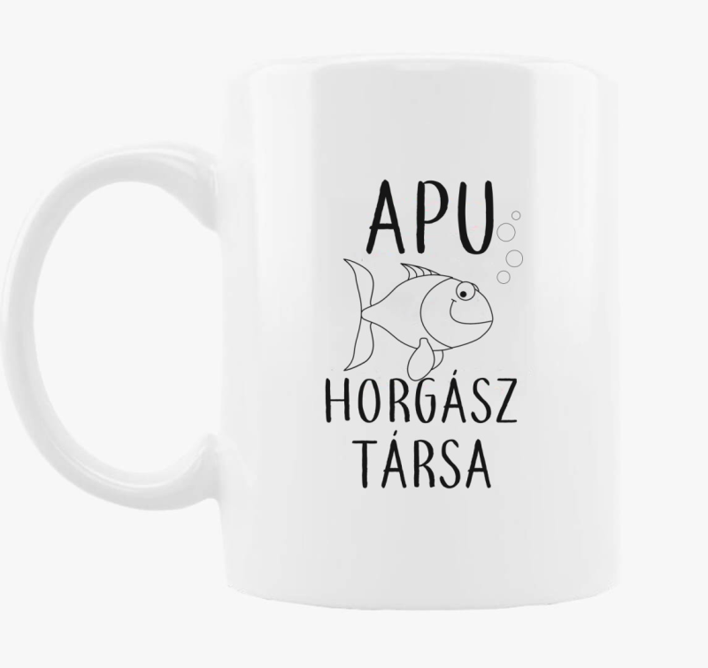 Apu ribič skodelica