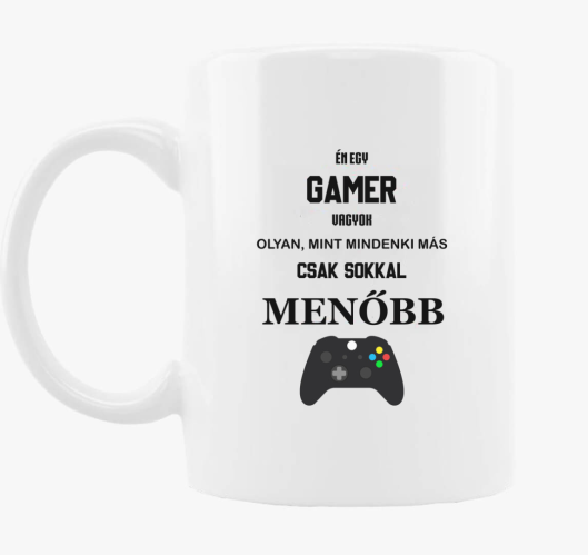 gamer skodelica (xbox