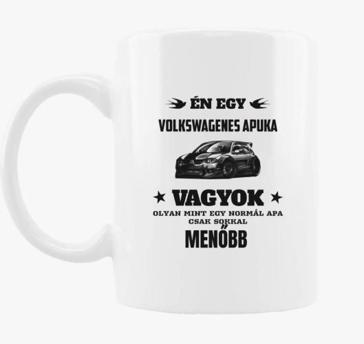 Volkswagenes apuka skodelica