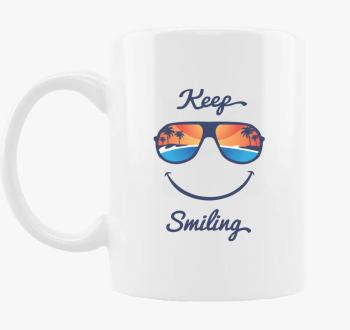 Keep Smiling skodelica - embereknek