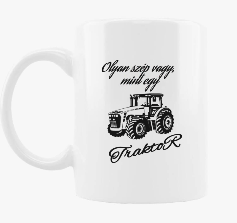 Olyan ali kot traktor skodelica