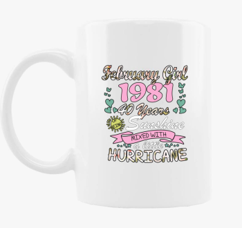 Sunshine and Hurricane skodelica - egyedi egyedi