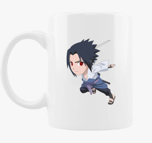 Sasuke anime skodelica