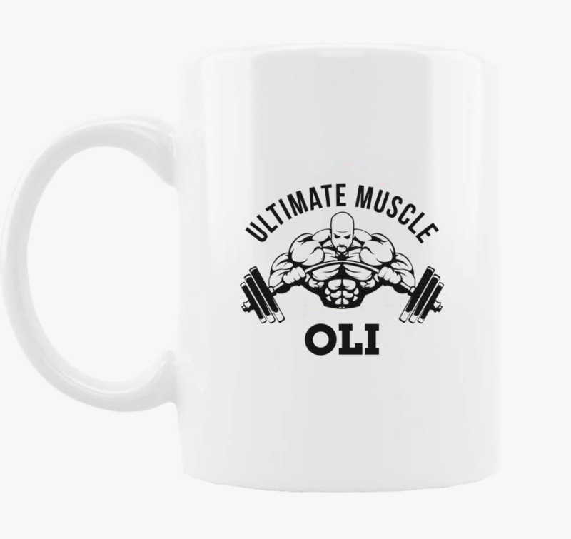 Ultimate Muscle skodelica - egyedi