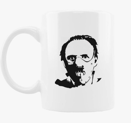 Hannibal Lecter skodelica