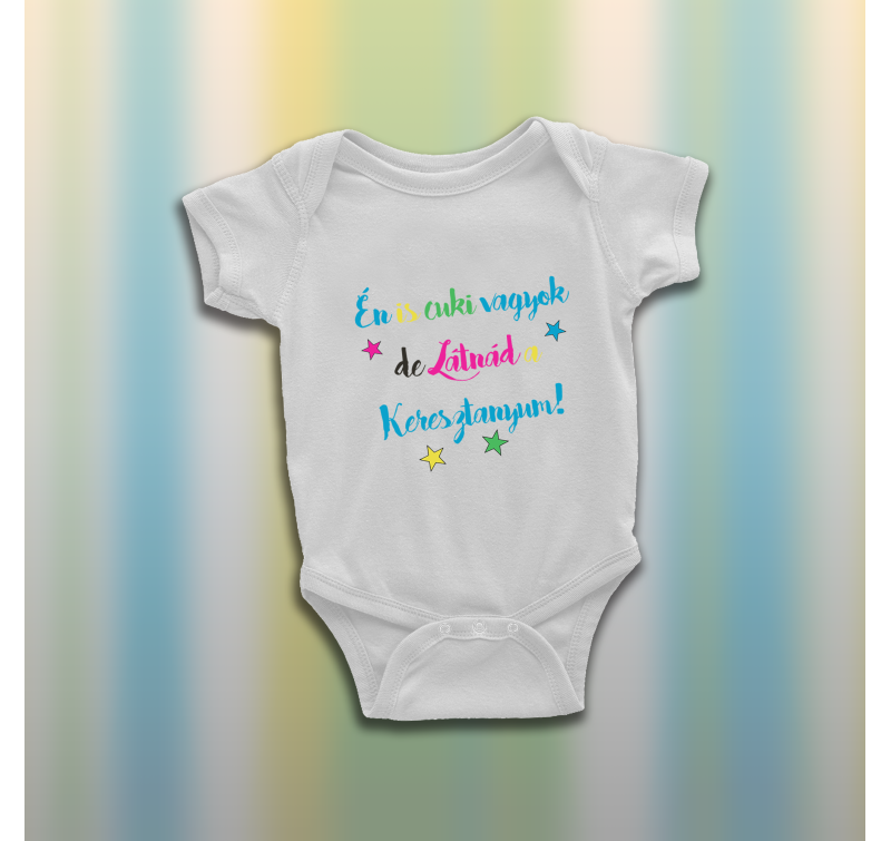 Je cuki keresztanyum! baba body