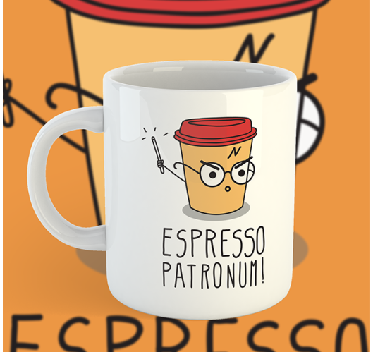 Espresso patronum skodelica
