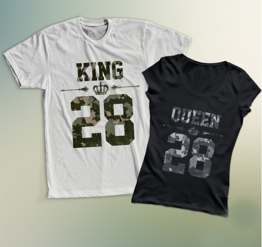 King & Queen majica