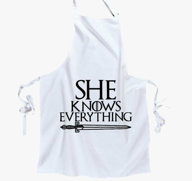 She Knows everything predpasnik