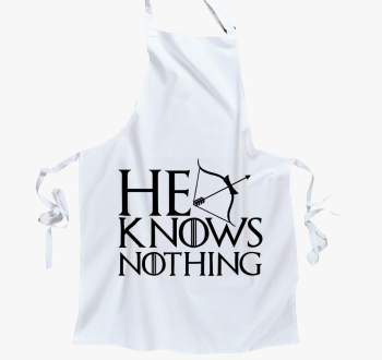 He knows nothing predpasnik