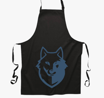 Farkas fej design divat predpasnik