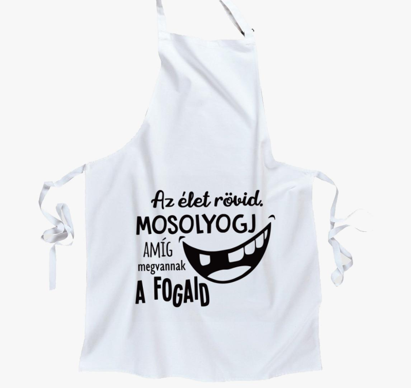 kratek. Mosolyogj megvannak fogaid predpasnik