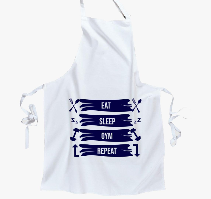 Eat sleep gym repeat predpasnik