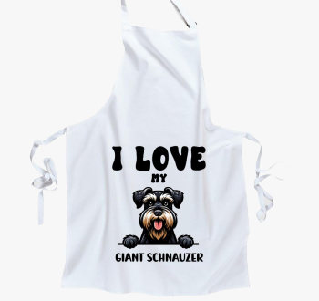 I love my giant schnauzer predpasnik