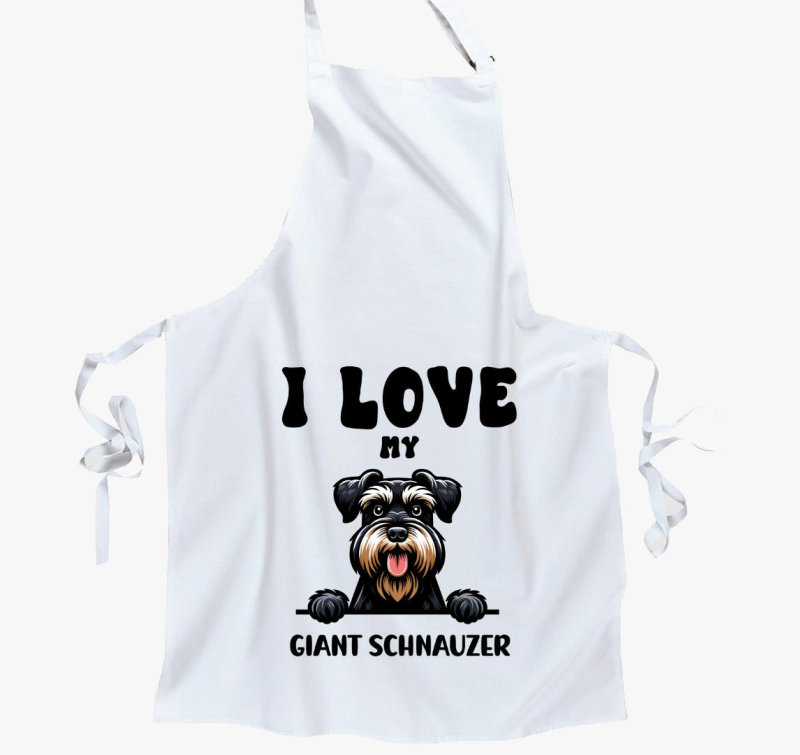 I love my giant schnauzer predpasnik