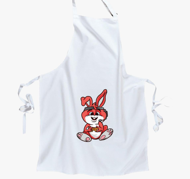 Gamer nyuszi predpasnik