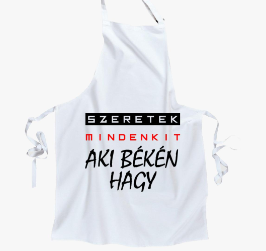 szeretek mindenkit predpasnik