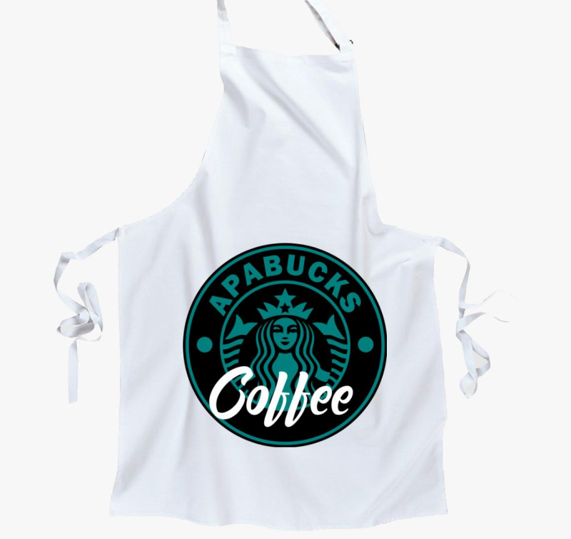 Oče Bucks coffee predpasnik