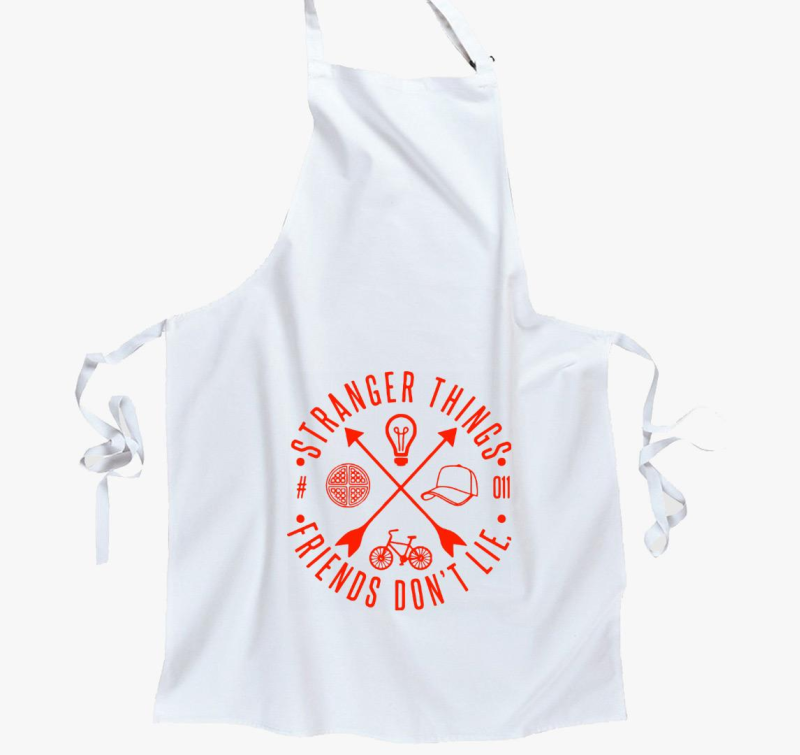 Stranger Things Friends don't lie art predpasnik