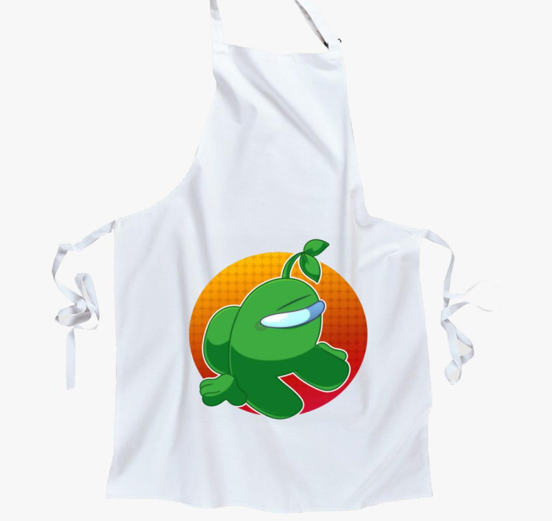 Among Us zelena predpasnik