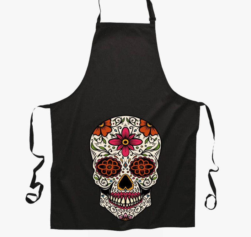 Halloween Calavera koponya predpasnik