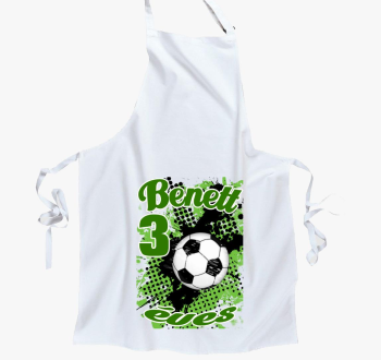 Focilabda zelena bela gyerek predpasnik