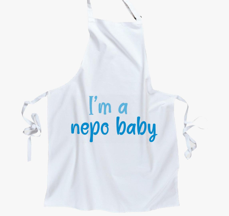 I'm nepo baby (modra) feliratos predpasnik