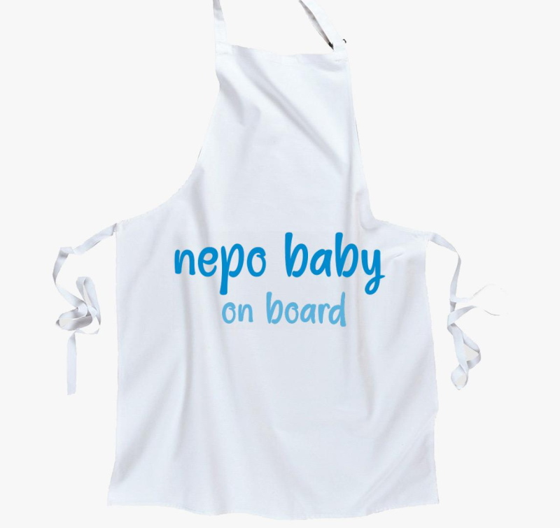 nepo baby on board (modra) feliratos predpasnik