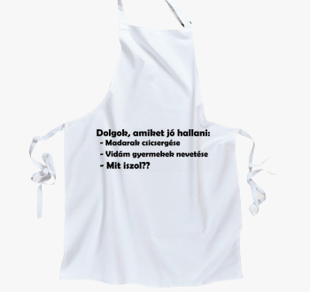 Dolgok amiket hallani predpasnik