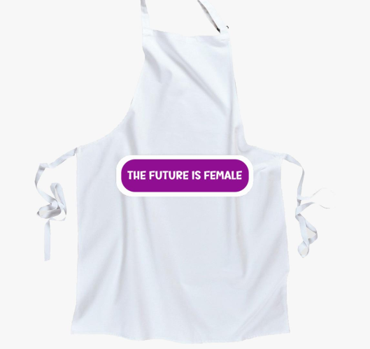 Future is female vijolična pre...