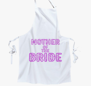 Mother of the Bride pink predpasnik