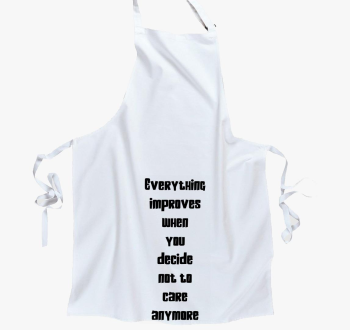 not to care predpasnik