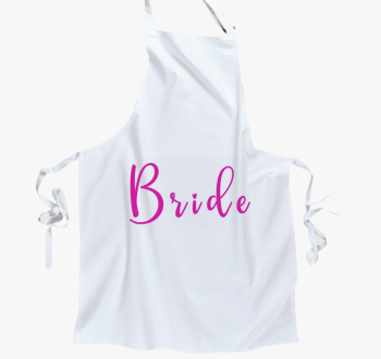 Bride pink szivecske predpasnik