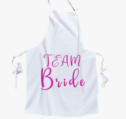 TEAM Bride pink szivecske pred...