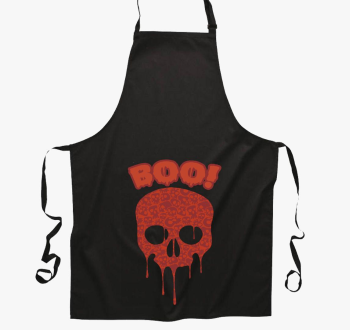 boo red skull predpasnik