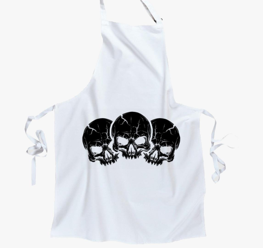 3 black skulls predpasnik