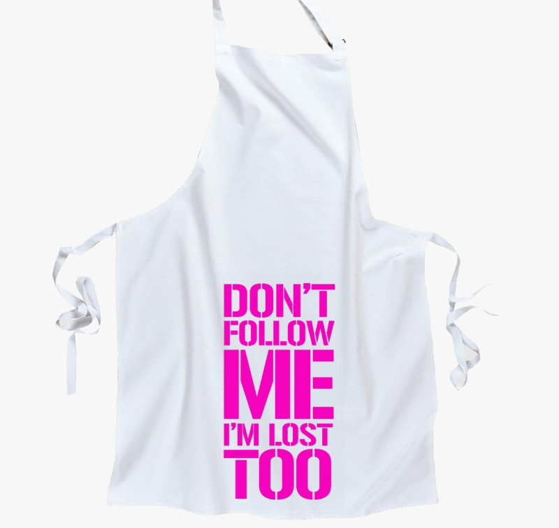 dont follow me pink predpasnik