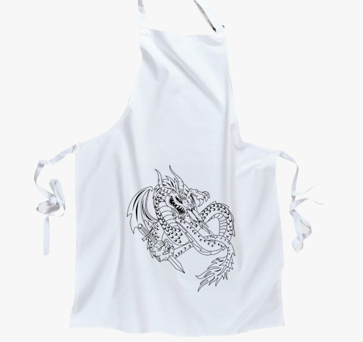 Vonalrajzolt predpasnik