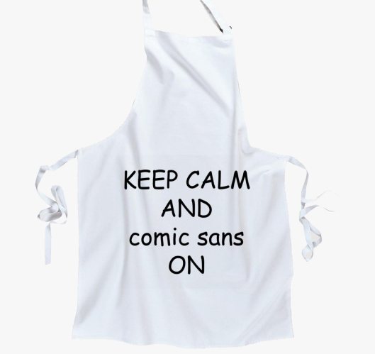 keep calm comic sans predpasni...