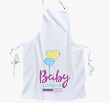 baby loading vijolična predpasnik