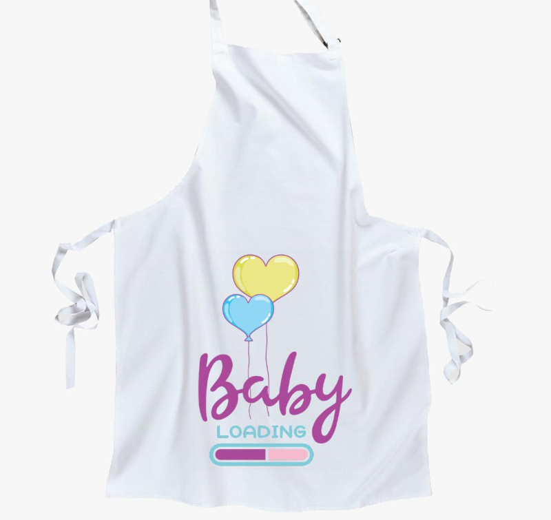 baby loading vijolična predpasnik