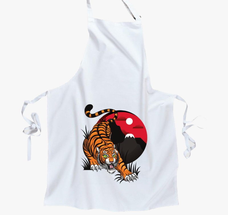 Tiger with horizon predpasnik